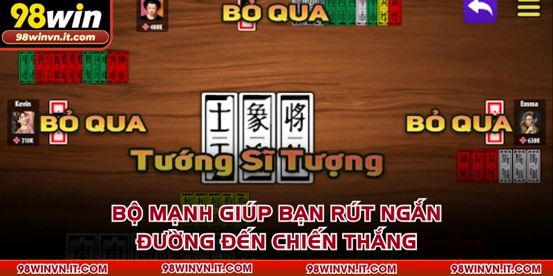 Bộ mạnh giúp bạn rút ngắn đường đến chiến thắng
