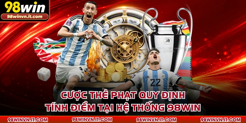 Cược thẻ phạt quy định tính điểm tại hệ thống 98WIN