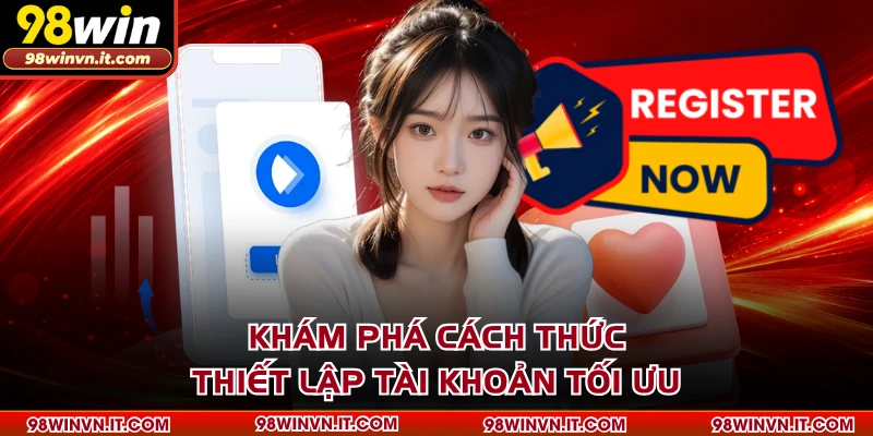 Khám phá cách thức thiết lập tài khoản tối ưu
